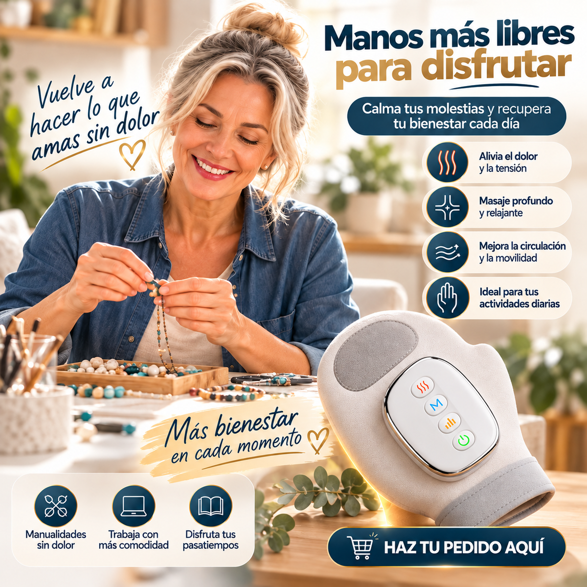 Guante Masajeador Terapéutico