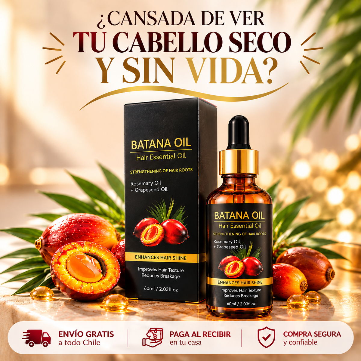 Aceite Capilar Disaar Batana Oil 60ml