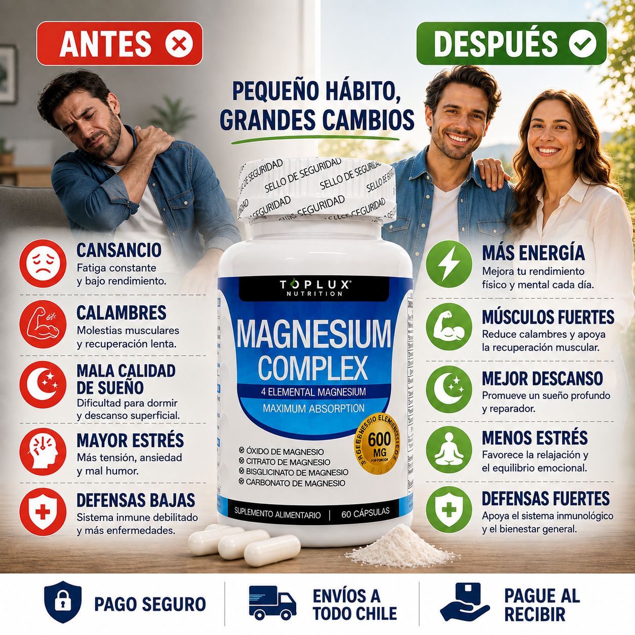 Magnesio Complex 600mg