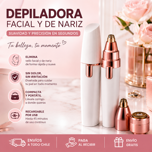 Depiladora para Rostro y Nariz
