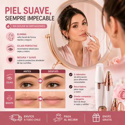 Depiladora para Rostro y Nariz