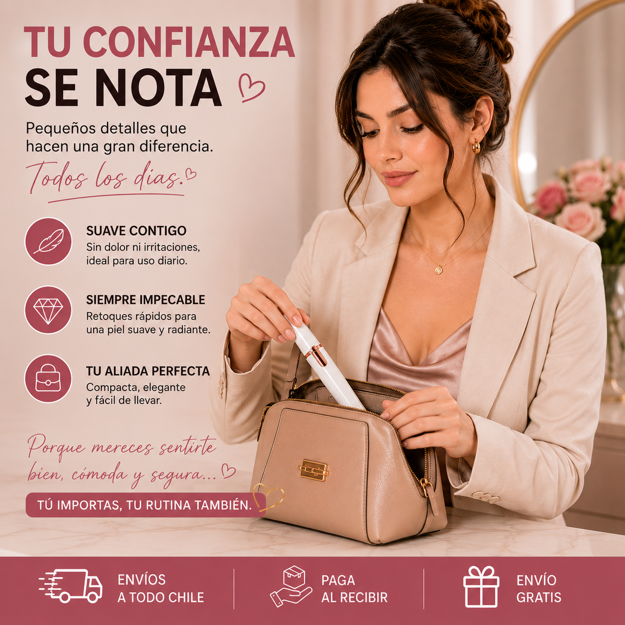 Depiladora para Rostro y Nariz