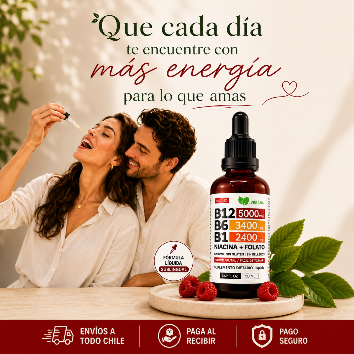 B12 Vitamina en Gotas