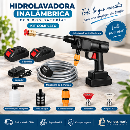 Hidrolavadora Inalámbrica