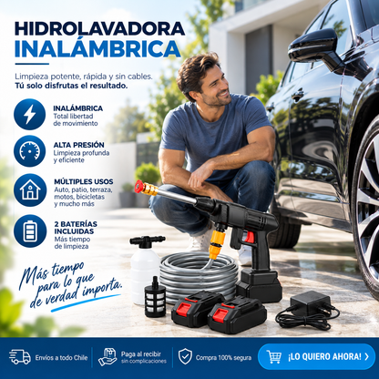 Hidrolavadora Inalámbrica
