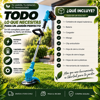 Cortadora de Césped Inalámbrica
