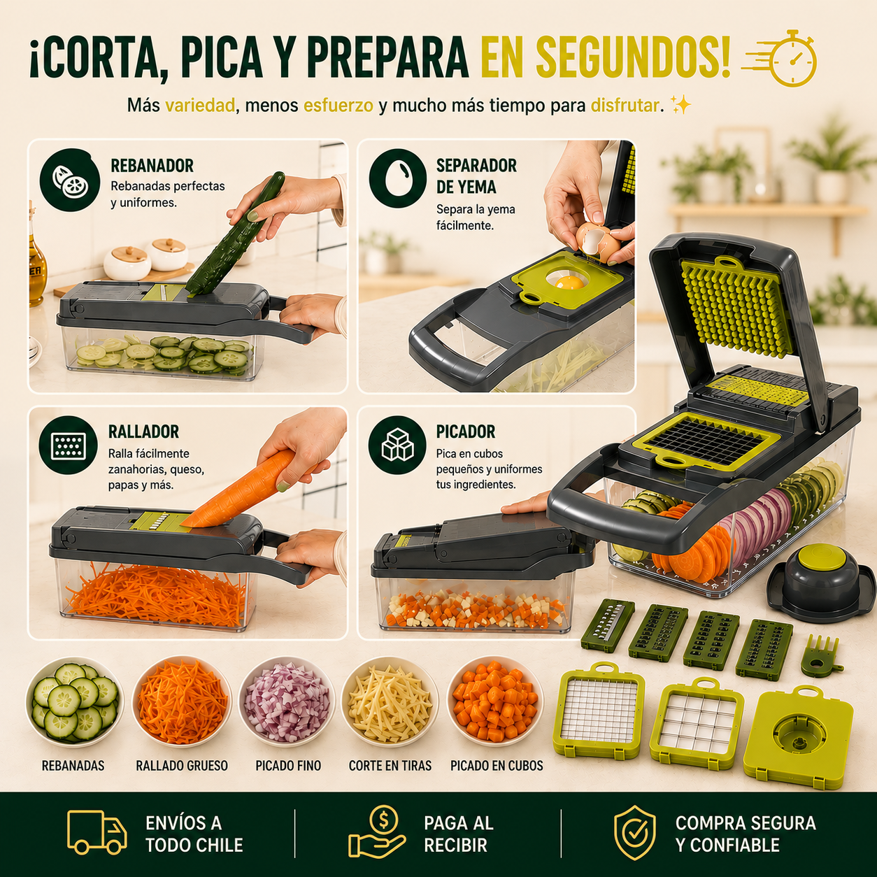 MULTI PICADOR DE VEGETALES