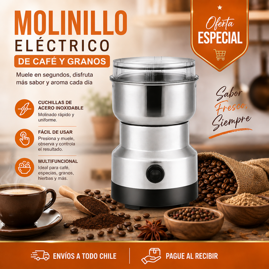MOLEDOR DE CAFE Y GRANOS