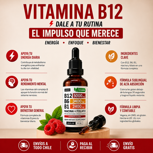 B12 Vitamina en Gotas