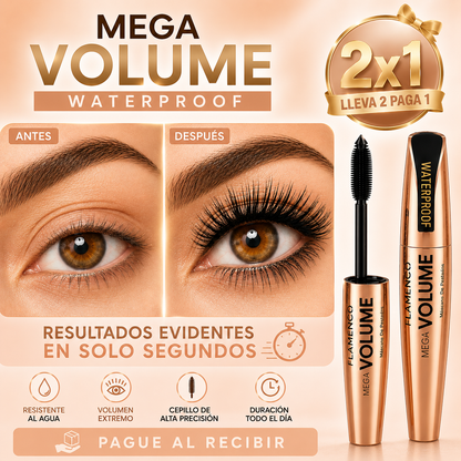 Máscara de Pestañas Waterproof - Oferta Especial 2X1