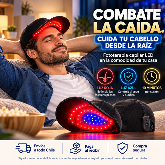 GORRA LED - FOTOTERAPIA CAPILAR