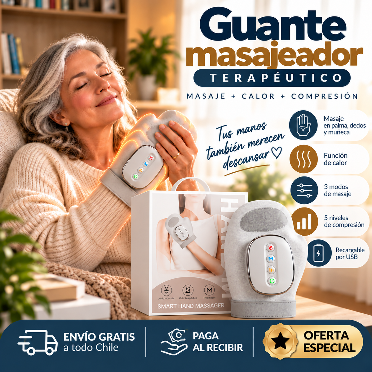 Guante Masajeador Terapéutico