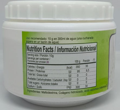 Colágeno Hidrolizado 200 mg 20 porciones